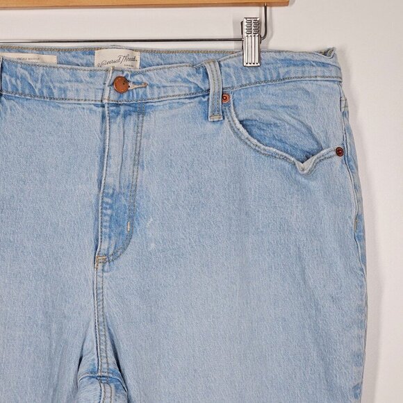 Universal Thread Vintage Bootcut Denim Jeans Hi-Rise Light Blue Plus Size 16x33R - Picture 14 of 14